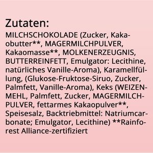 Produktbild für Schokoriegel Gut&amp;Günstig Mini Crunchy Caramel