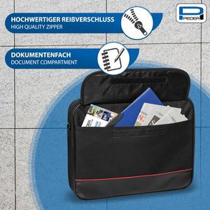Produktbild für Laptoptasche Pedea Trendline, 66067020, schwarz
