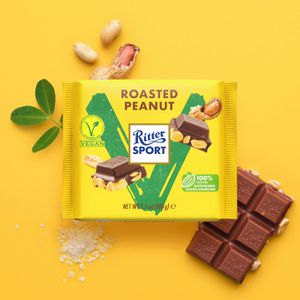 Produktbild für Tafelschokolade Ritter-Sport Roasted Peanut