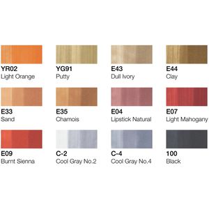 Produktbild für Layoutmarker COPIC Classic, Architekturfarben