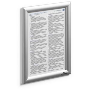 Produktbild für Klapprahmen Durable 479623, 25 mm Profil, DIN A4