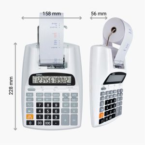 Produktbild für Tischrechner DESQ Heavy Duty 30032, Farbbanddruck