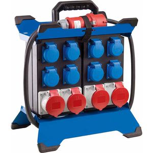 CEE-Stromverteiler as-Schwabe Stecky Duo 1, mobil, für außen