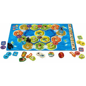 Produktbild für Brettspiel Kosmos 71147 Catan Junior Mitbringspiel