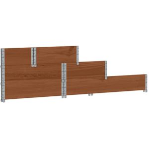 Produktbild für Palettenaufsatz vidaXL 4010316, braun, Holz