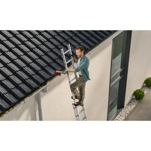 Produktbild für Schiebeleiter Hailo ProfiStep duo, 7209-007, 2 x 9 Sprossen