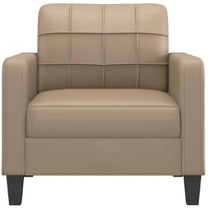 Produktbild für Loungesessel vidaXL 359111, cappucchino