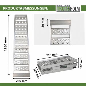 Produktbild für Auffahrrampe Trutzholm 39050902, 2 Stück