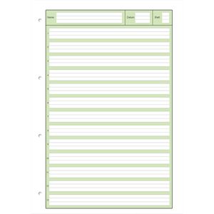 Produktbild für Arbeitsblock Staufen Premio, 040746001, A4, liniert