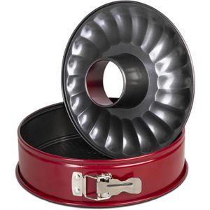 Produktbild für Backform wenco 555883, mit Flach- &amp; Rohrboden, aus Stahl