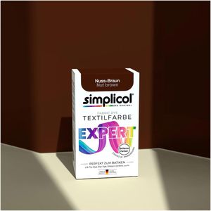 Produktbild für Textilfarbe simplicol expert, Nuss-Braun