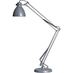 Schreibtischlampe Luxo L-1, grau, LED
