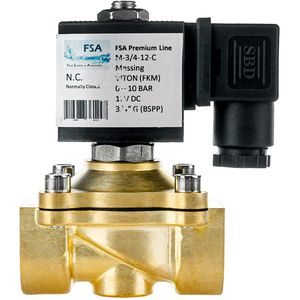 Produktbild für Magnetventil FSA Premium M-3/4-12-C, 3/4 Zoll