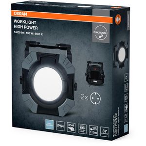 Produktbild für Baustrahler OSRAM Worklight Value, 1,5m Kabel