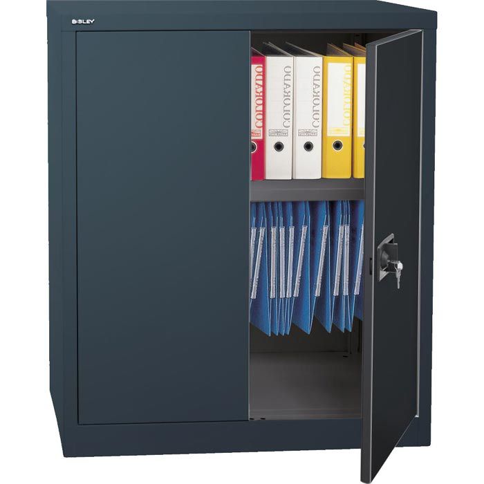 Bisley Aktenschrank aus Metall schwarz E402A01 - Böttcher AG