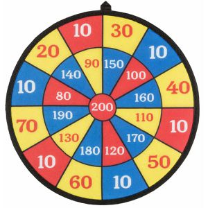 Produktbild für Wurfspiel Idena 40095, Klettball-Dart