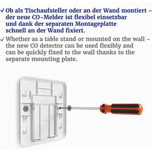 Produktbild für CO-Melder Hekatron KonexXt CO One, mit Batterie