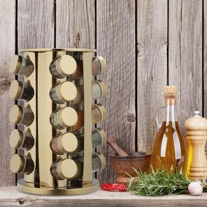 Produktbild für Gewürzkarussell Relaxdays 10043586, drehbar