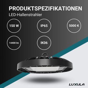 Produktbild für LED-Hallenstrahler Luxula LX-UHB-150-500, 14.400 Lumen