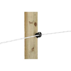 Produktbild für Isolatoren AKO Easy Drill EDX, mit Holzgewinde, Ringisolator