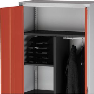 Produktbild für Mehrzweckschrank Bisley E782AAG-506, abschließbar, rot