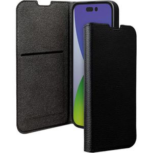 Bigben Handyhülle Folio Case, iPhone 14 Pro, Flip Case, Kunstleder, schwarz