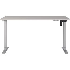 Produktbild für Schreibtisch Germania Profi 3.0, 8023-643, kaschmir / silber