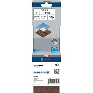 Produktbild für Schleifpapier Bosch PRO X440, Körnung 180