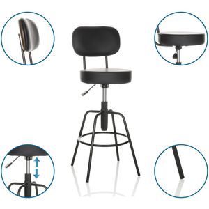 Produktbild für Barhocker hJh-OFFICE DISC HIGH, 729456
