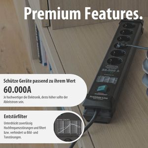 Produktbild für Steckdosenleiste Brennenstuhl Premium Line, 3m