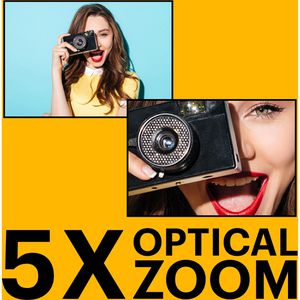 Produktbild für Kompaktkamera Kodak Pixpro FZ55 schwarz, mit 2,7 Zoll Display