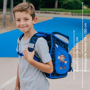Produktbild für Schulranzen Scooli EasyFit, Super Mario, 5-teilig