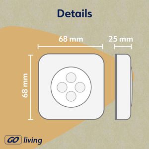 Produktbild für LED-Unterbauleuchte Müller-Licht Triplex, tageslichtweiß