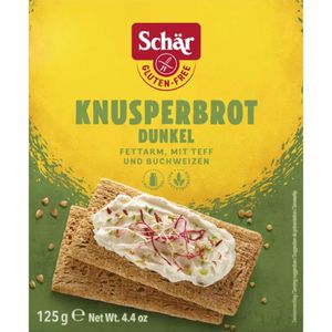 Produktbild für Knusperbrot Schär Dunkel aus Mais- &amp; Reismehl