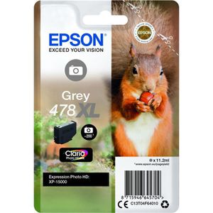 Tinte Epson 478XL T0F640 Eichhörnchen, grau