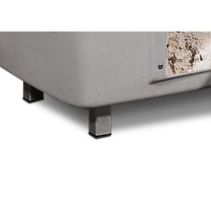 Fußgestell asecos 12499, für Streugutbehälter 100 & 200 Liter