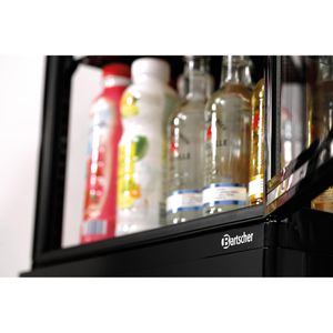 Produktbild für Kühlvitrine Bartscher 78L, 700277G, schwarz