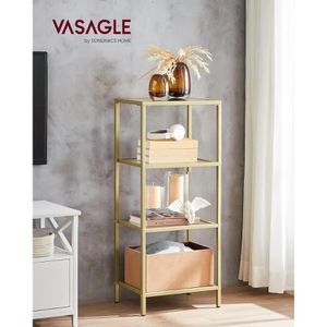 Produktbild für Bücherregal Vasagle LGT28G, gold