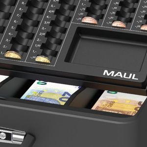 Produktbild für Geldkassette Maul 5631690, mit Zylinderschloss