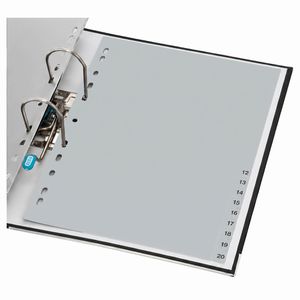 Produktbild für Register Durable 6522-10, A4, 1-20