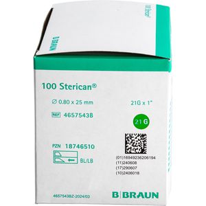 Produktbild für Kanülen B.Braun Sterican, 100 Stück