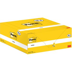 Haftnotizen Post-it Notes, 653-CY, gelb