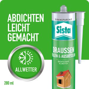 Produktbild für Dichtmasse Sista Draussen, SLOWS, 280ml