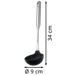 Produktbild für Schöpflöffel Fissler Essential, Edelstahl / Silikon