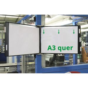 Produktbild für Sichttafel Tarifold 118107, A3 quer