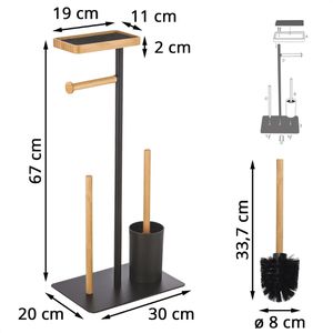 Produktbild für WC-Garnitur MSV Teiki, 142746