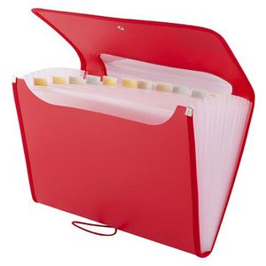 Fächermappe D.RECT 5590 Elegante, A4, rot