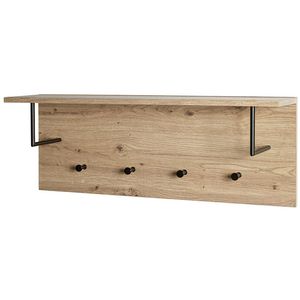 Wandgarderobe Haku-Möbel 37447, Holz