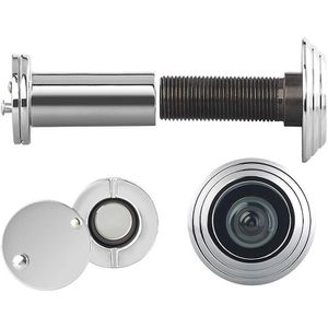 Produktbild für Türspion Böttcher-AG chrom, Blickwinkel 160°