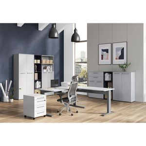 Produktbild für Kommode Germania Agenda, lichtgrau